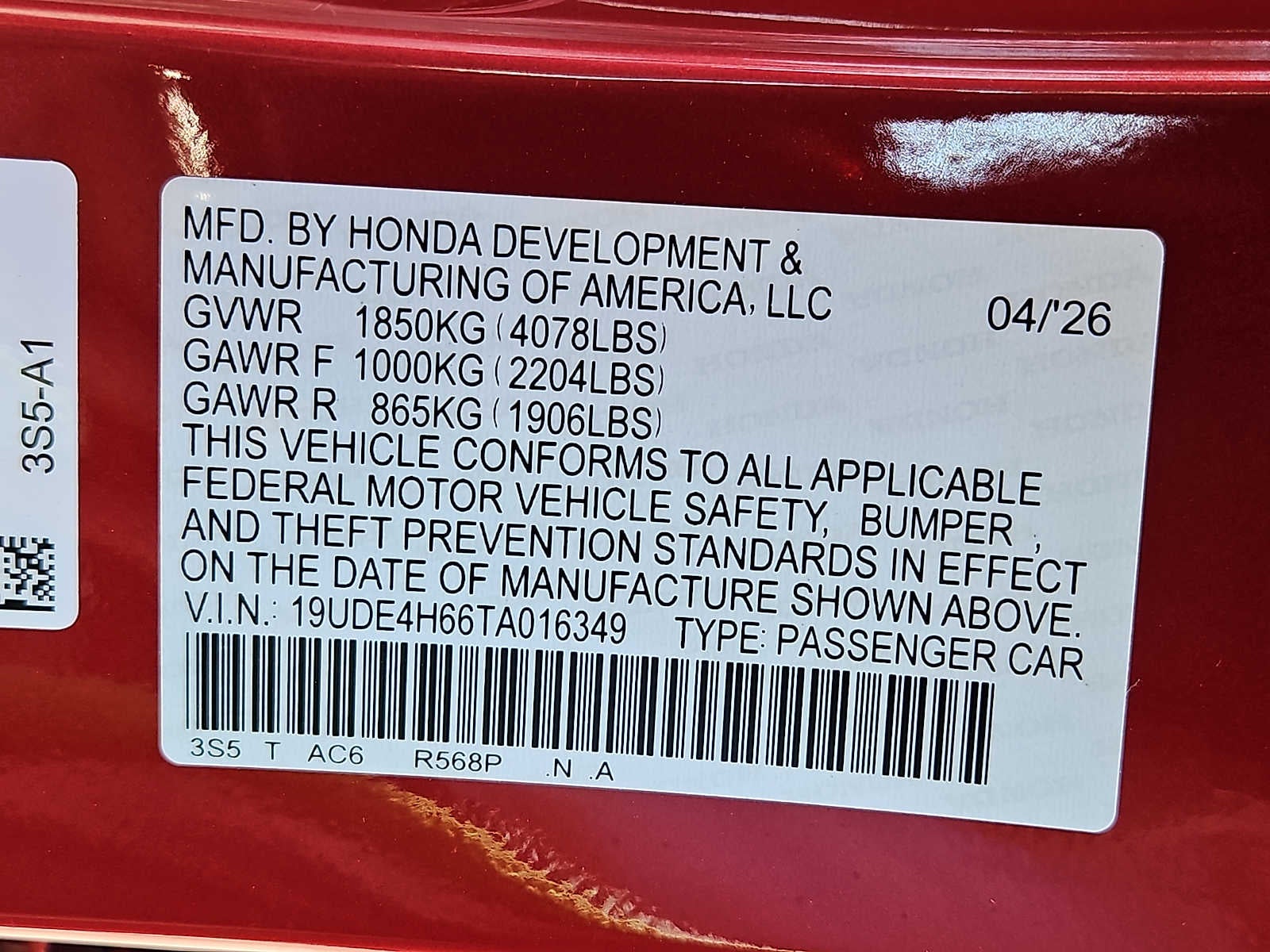 2026 Acura Integra FWD A-Spec with Technology
