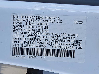 2023 Acura TLX Base