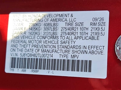 2026 Acura MDX SH-AWD Type S with Advance Package