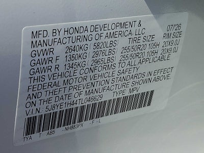 2026 Acura MDX SH-AWD with Technology Package
