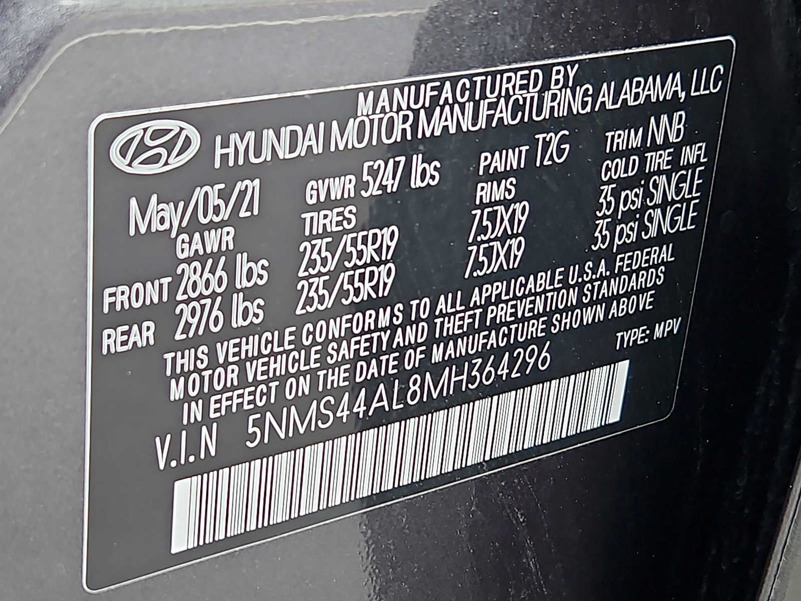 2021 Hyundai Santa Fe Limited