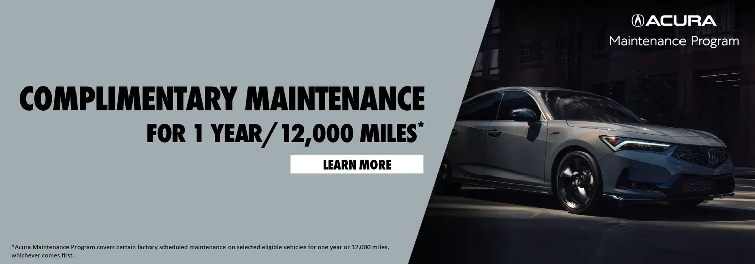 Complimentary Maintenance at Priority Acura in Chesapeake VA