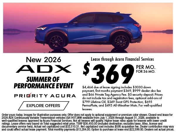New 2026 ADX