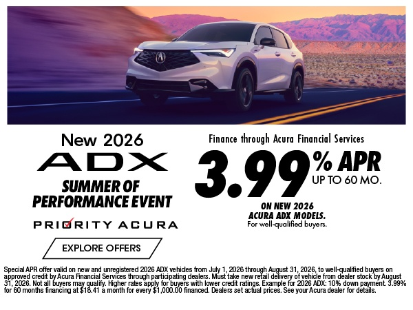 New 2026 ADX