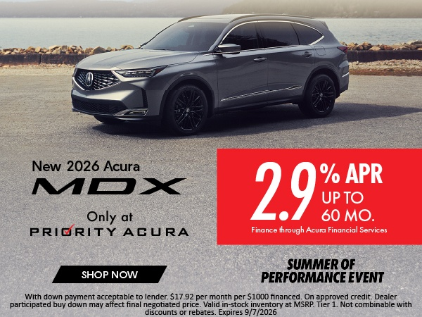 New 2026 Acura MDX
