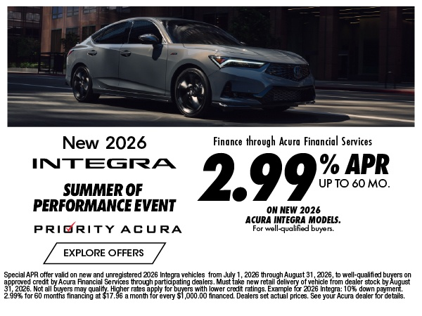 New 2026 Integra