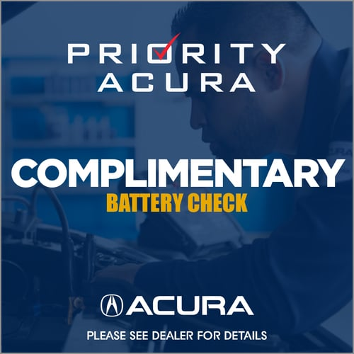 COMPLIMENTARY
BATTERY CHECK
